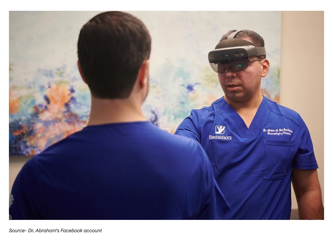 Dr. Abraham del Real of the CHRISTUS MUGUERZA Hospital